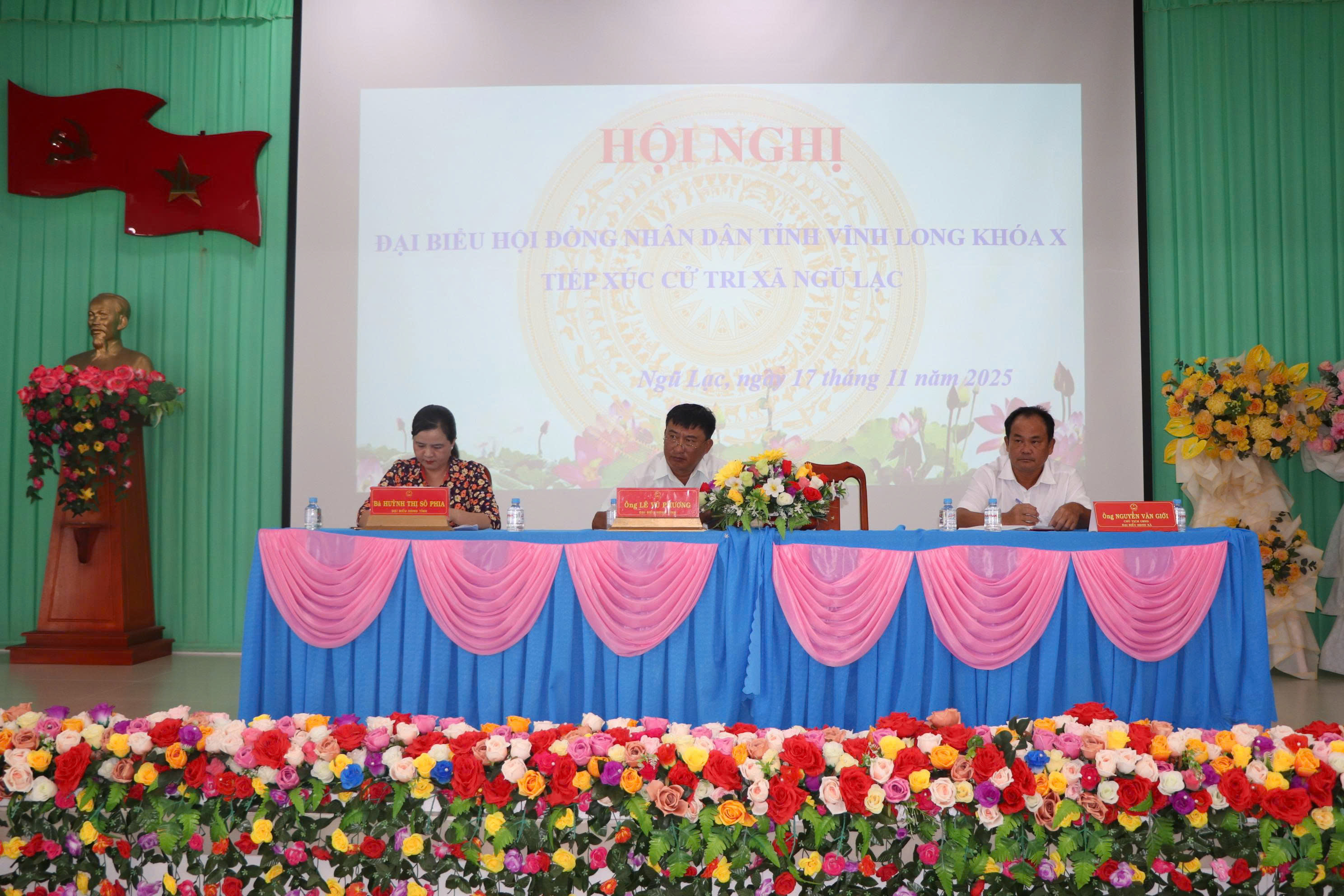 Đại biểu HĐND tỉnh tiếp xúc cử tri trước kỳ họp thường lệ cuối năm 2025 - HĐND tỉnh khóa X