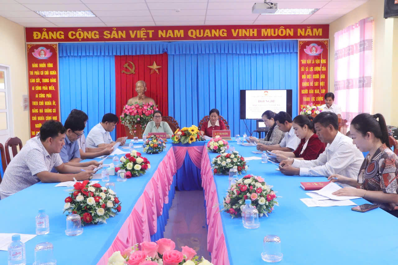 Hội nghị Hiệp thương lần thứ ba lập danh sách chính thức người ứng cử đại biểu HĐND xã Ngũ Lạc, nhiệm kỳ 2026 - 2031